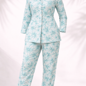 Women’s-Floral-Printed-Night-Suit-Set