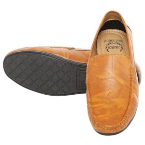 Men’s Premium Deep Brown Leather Loafers