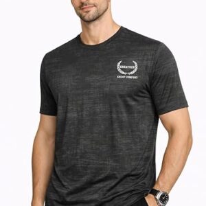 Men’s Spandex Half T-Shirt | Breathable, Stretchy Gym & Yoga Activewear