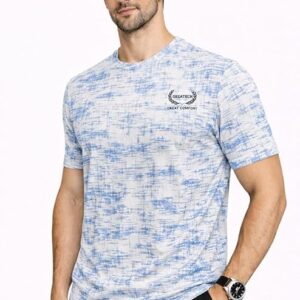 Men’s Printed Spandex T-Shirt