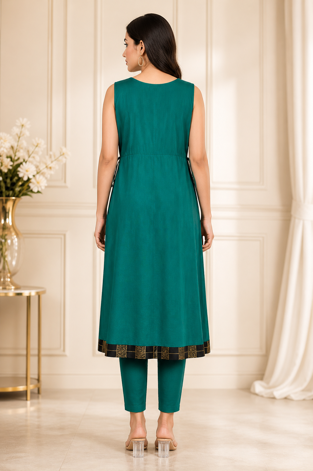 light blue kurti 1